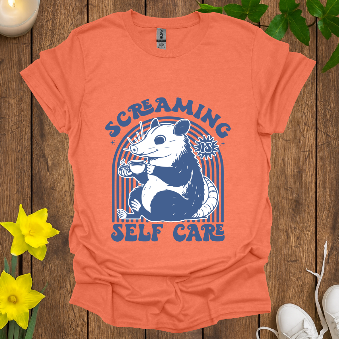 Screaming Self Care T-Shirt