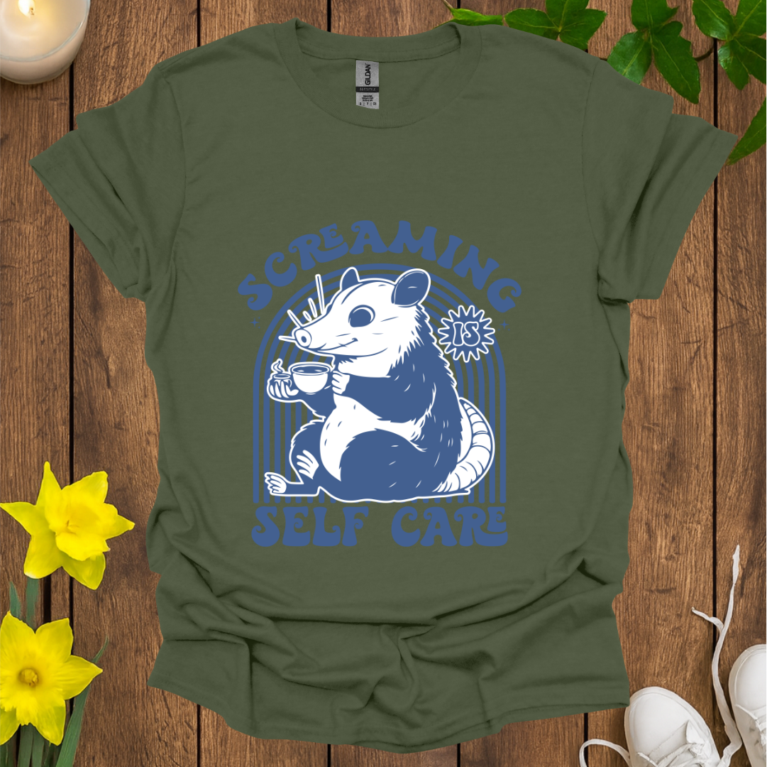 Screaming Self Care T-Shirt