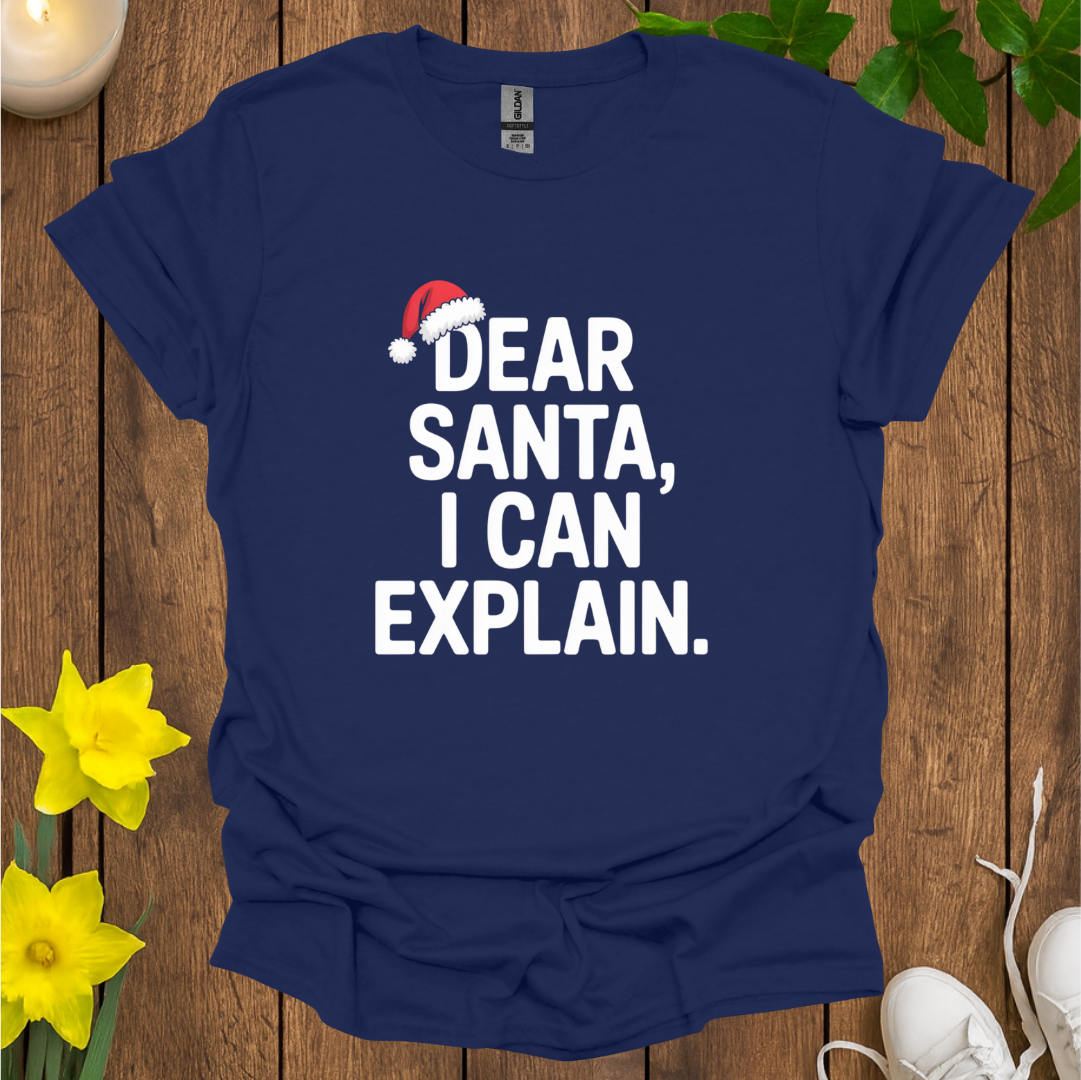 Dear Santa I Can Explain T-Shirt