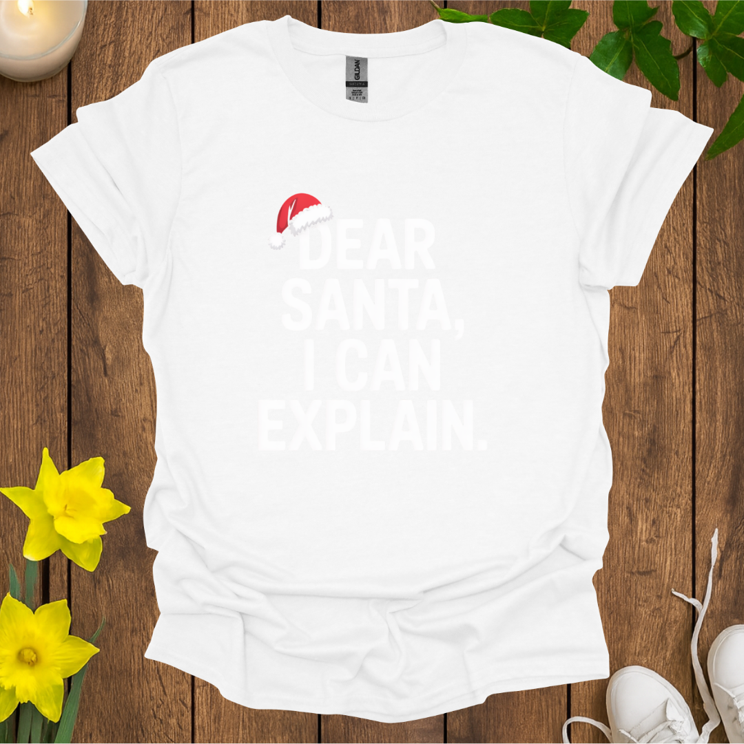 Dear Santa I Can Explain T-Shirt